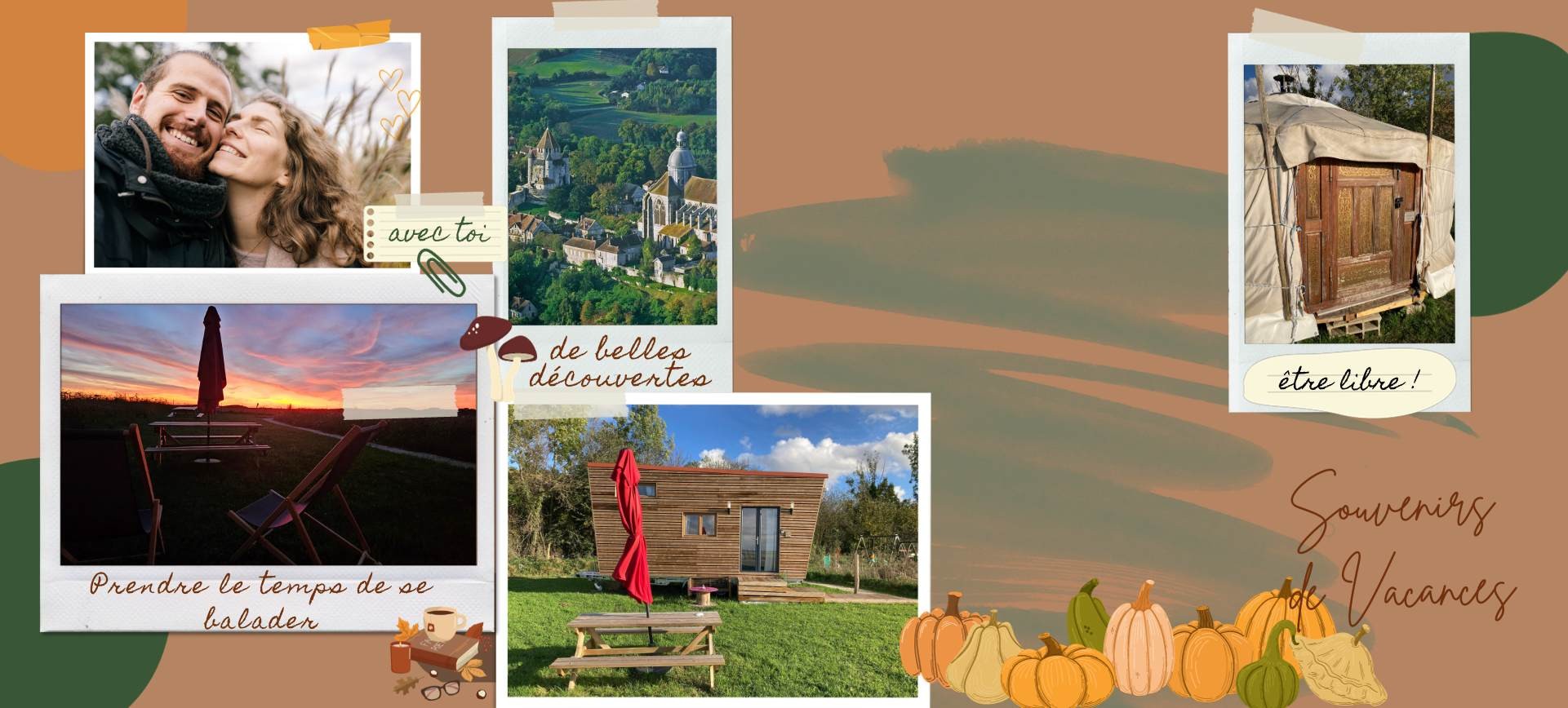 Profitez de la beauté de l'automne au coeur de la nature ! 